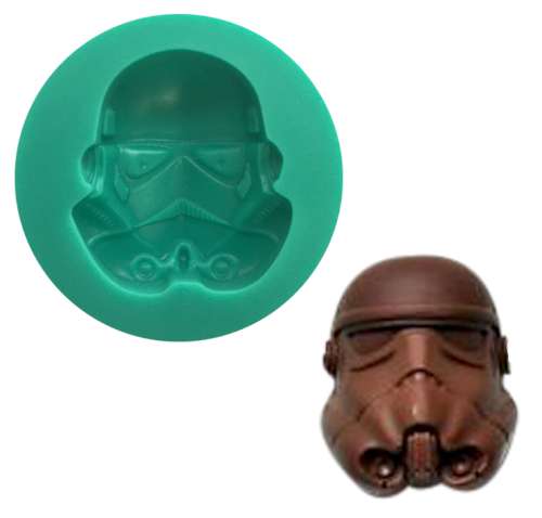 Star Wars Storm Trooper Silicone Mould - Click Image to Close